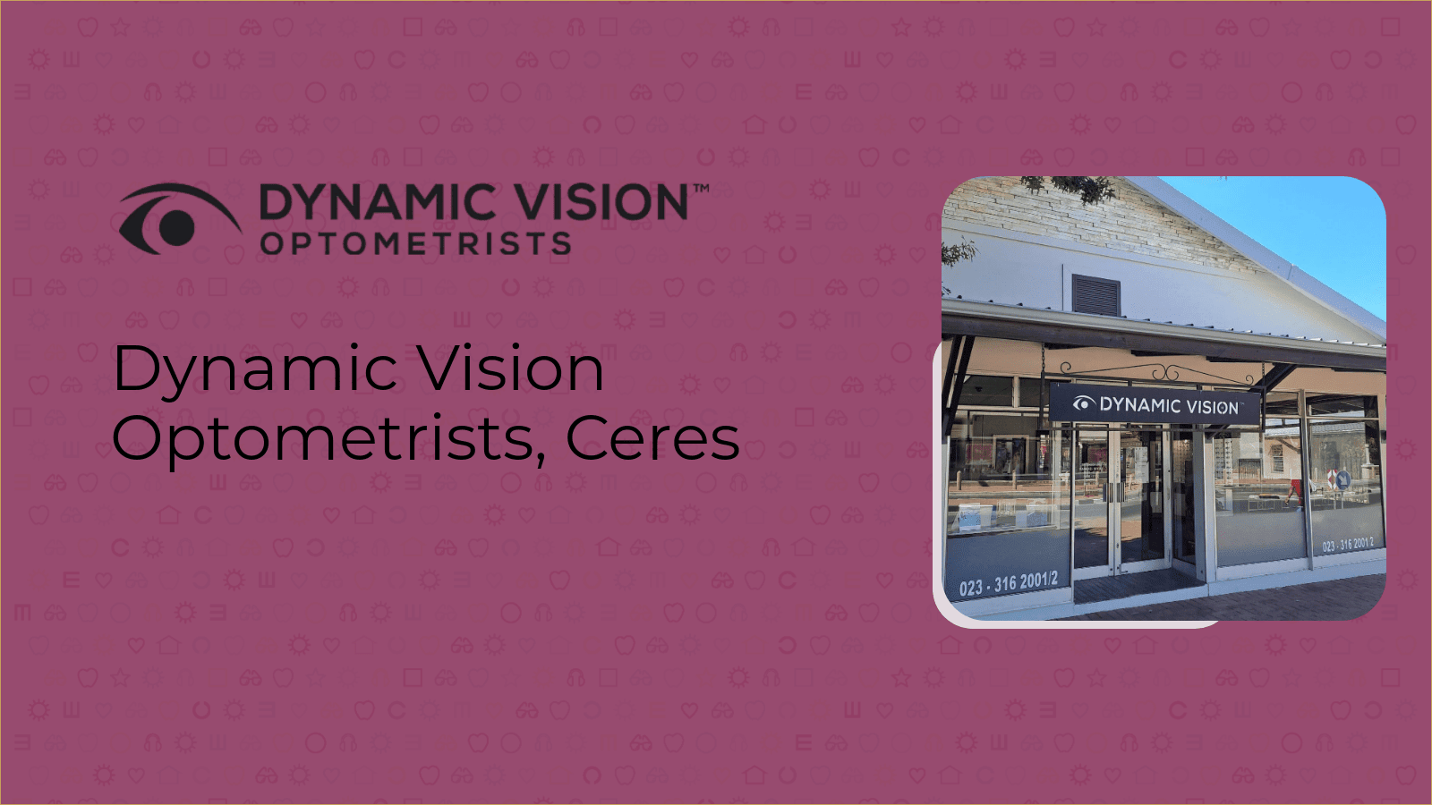 Dynamic Vision Optometrists in Ceres | Eye Tests & Affordable Vision Care