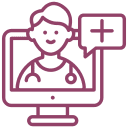 Icon showing community and peer support network for independent optometrists