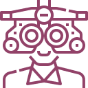An icon representing an eye screening