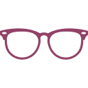 An icon of a pair of polarised prescription glasses