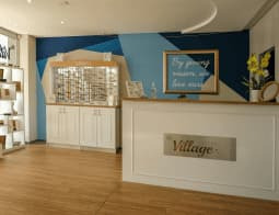 The reception area at Dynamic Vision Hermanus