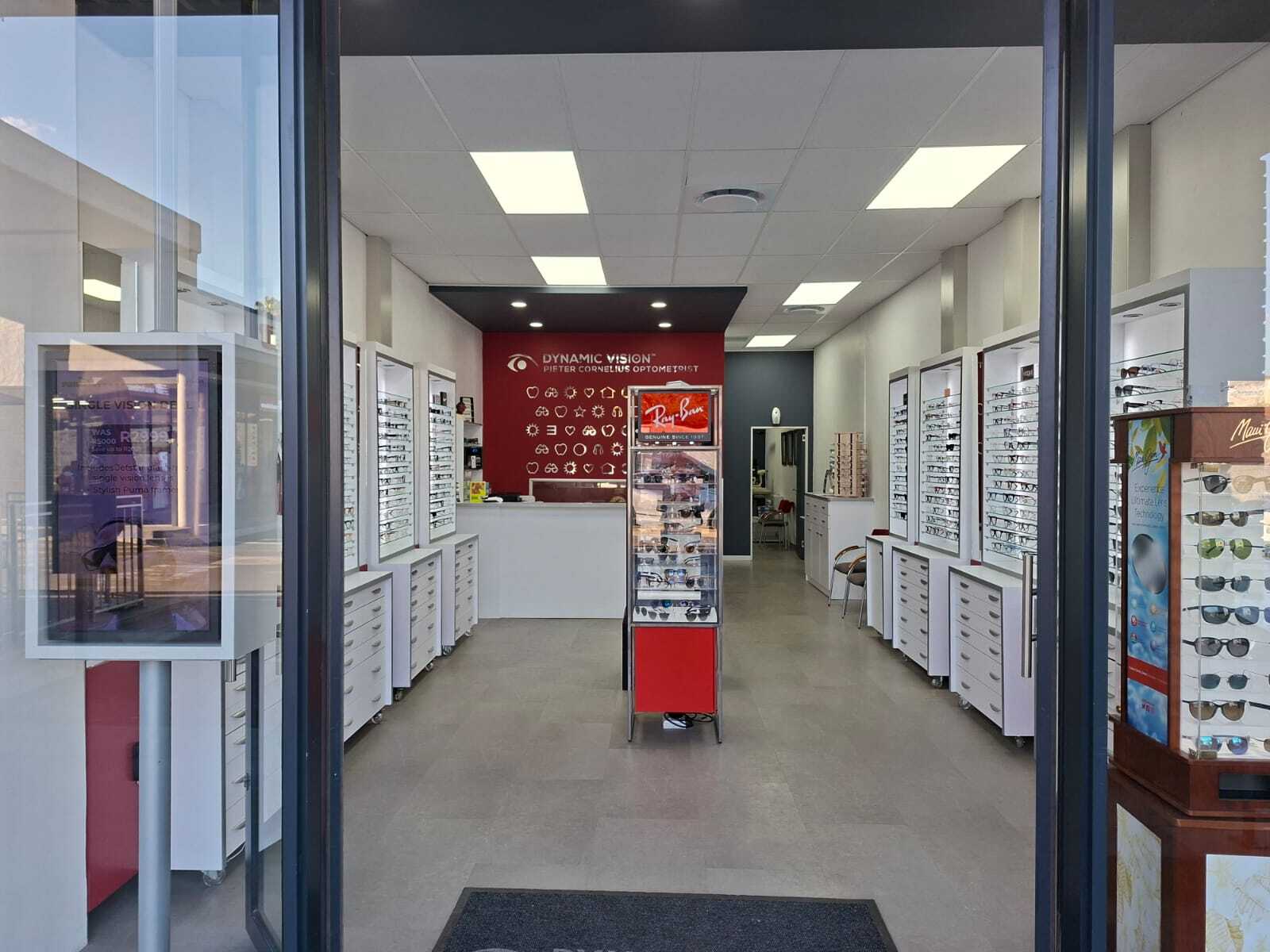 The store exterior of Dynamic Vision in Rustenburg