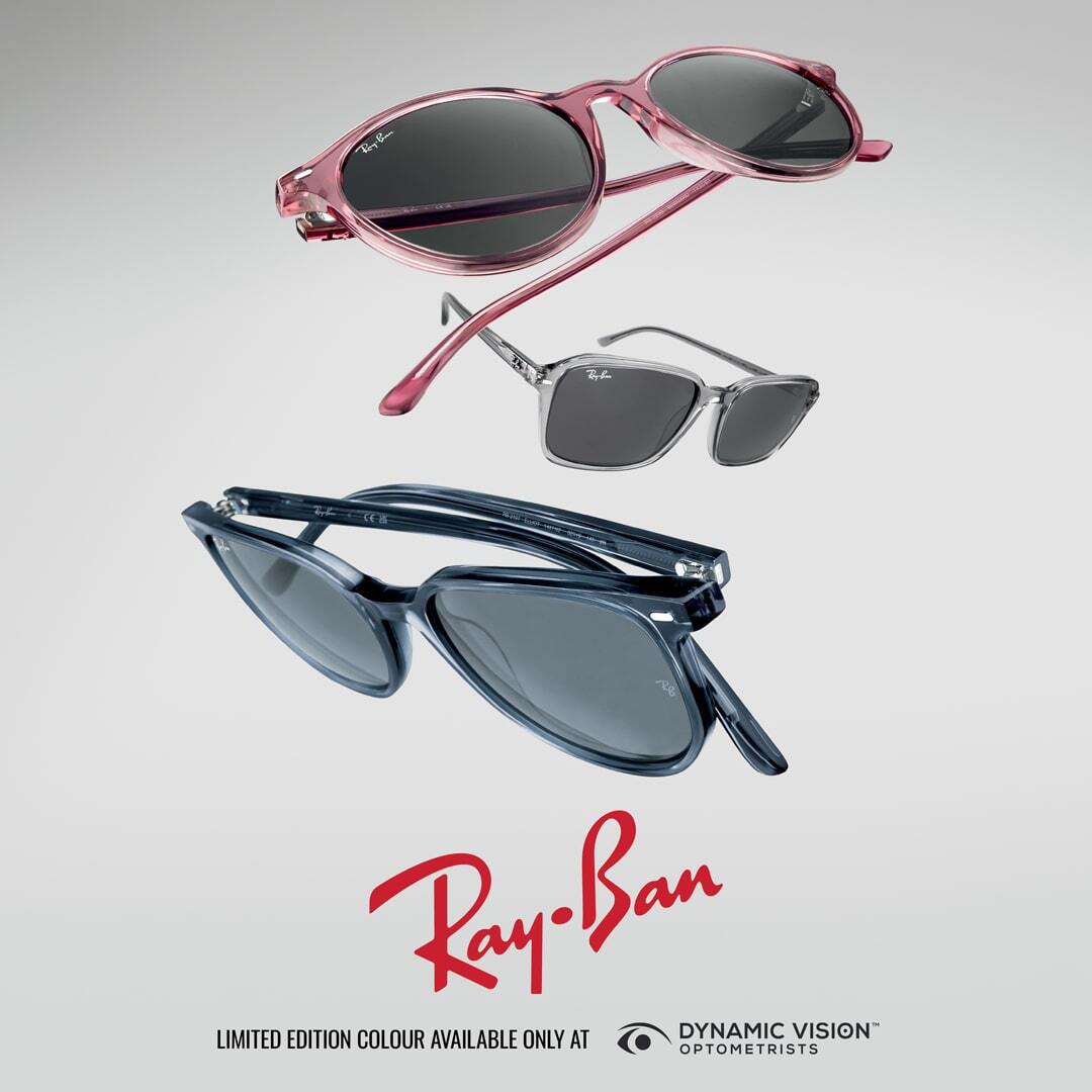 Ray-Ban cool Elliot Frames, exclusive to Dynamic Vision Optometrists