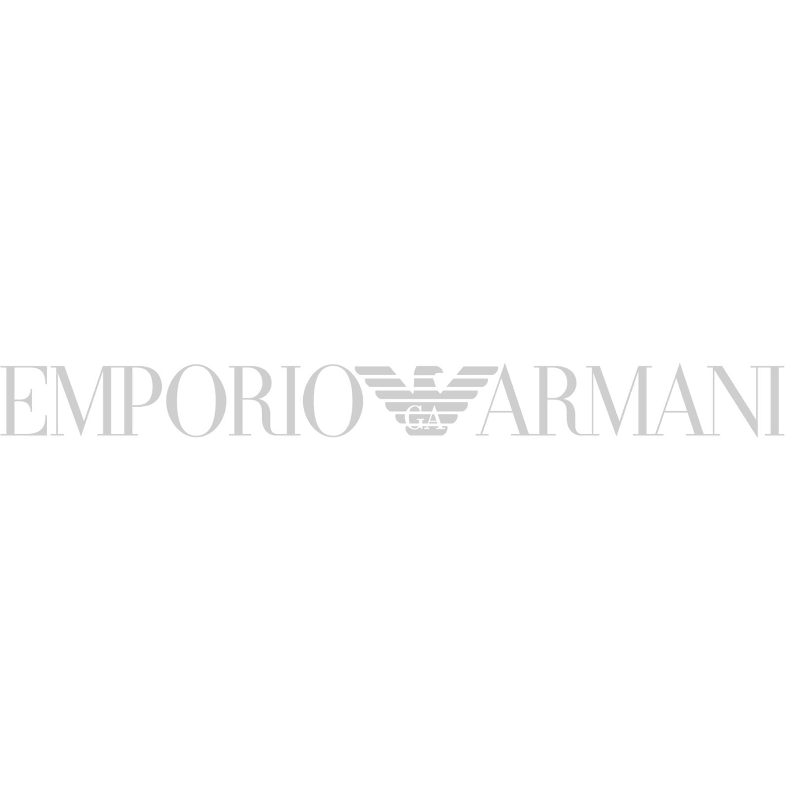 Well known designer eyewear brand, Emporio Armani's logo