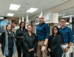 The team at Dirk Kotzé Optometrists in George