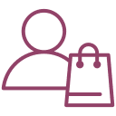 Icon representing group purchasing power and supplier discounts for optometrists