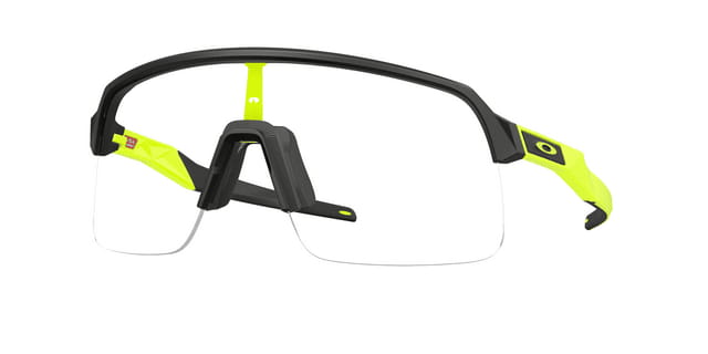 Oakley Sutro Lite Sweep sports sunglasses in matte black with a Prizm Road lens for padel